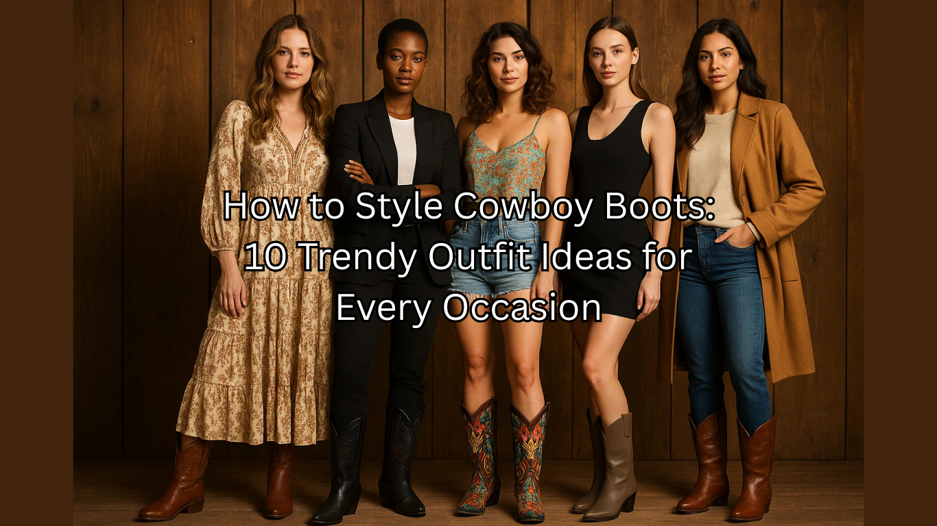 How to Style Cowboy Boots: 10 Trendy Outfit Ideas for Every Occasion