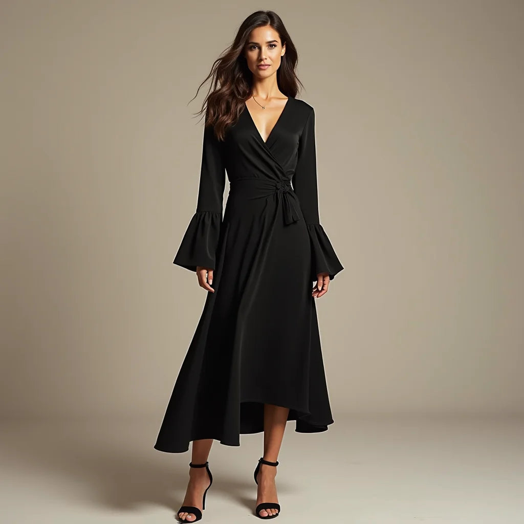 Elegant Long Sleeve Dresses - Elevate Your Evening Look with Elegant Long Sleeve Dresses