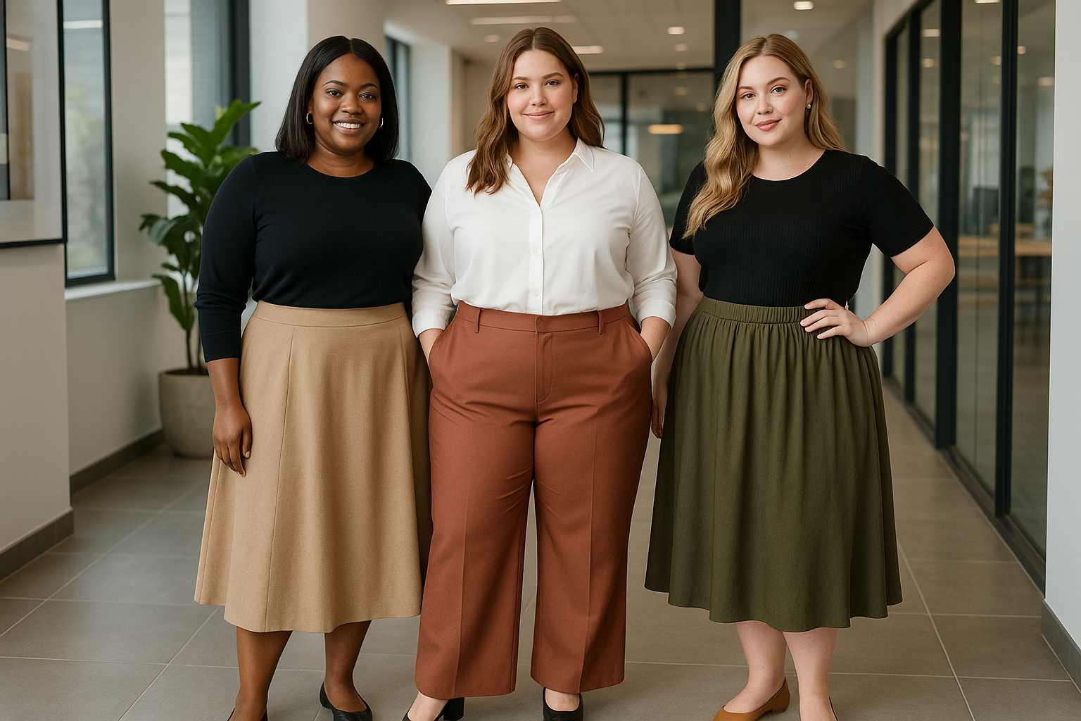 Plus Bottoms - Fashions Envy