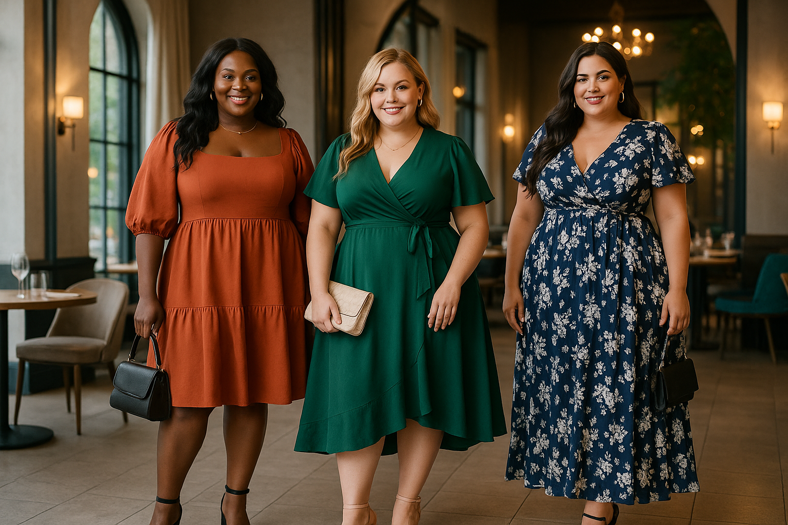 Plus Dresses - Fashions Envy