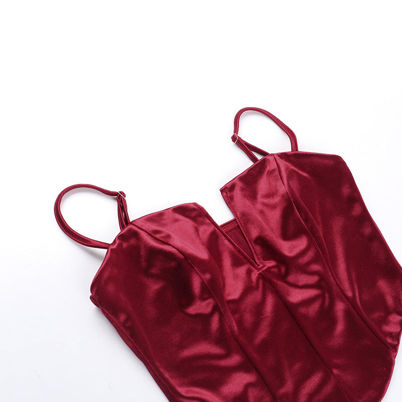 Satin Camisole Top - Adjustable Strap Sleeveless