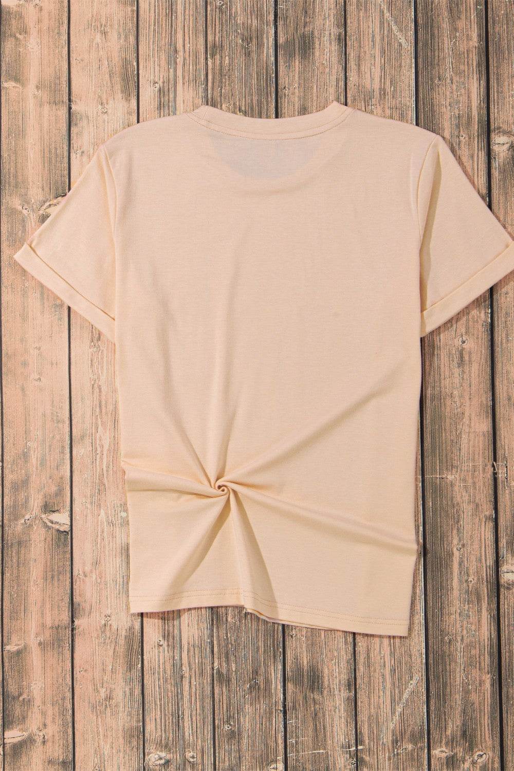 Pumpkin Round Neck Short Sleeve T-Shirt - Fashions Envy