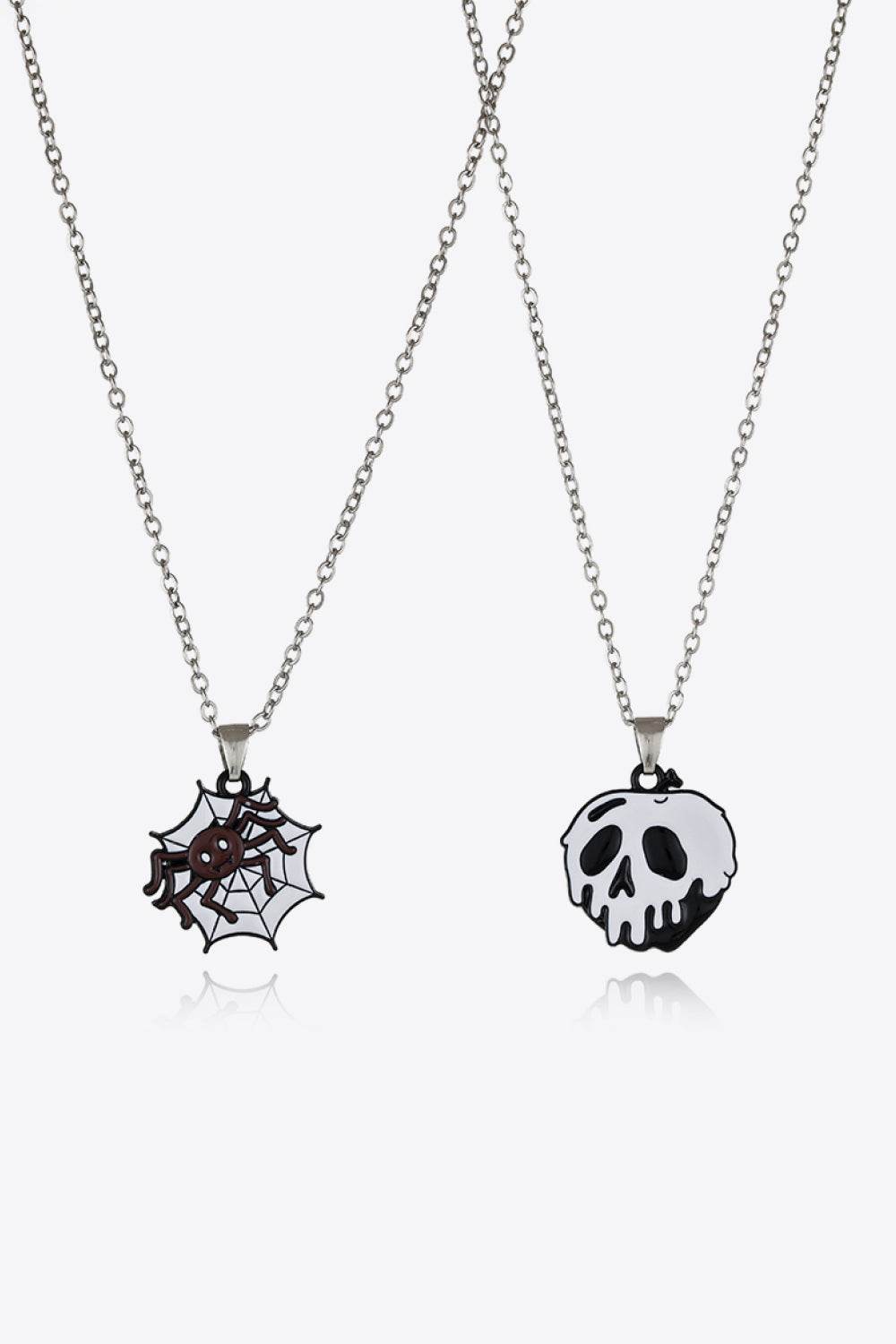 Two-Piece Halloween Theme Necklace Set - Fashions Envy