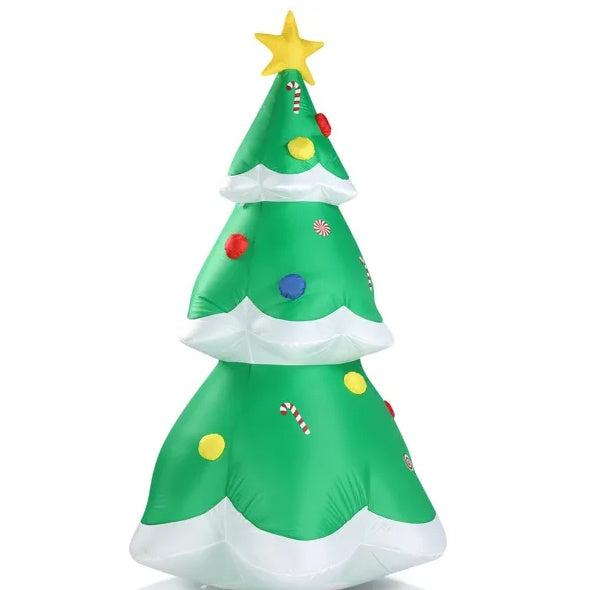 Christmas Inflatable Tree - 6.9 FT LED Lighted Yard Decor