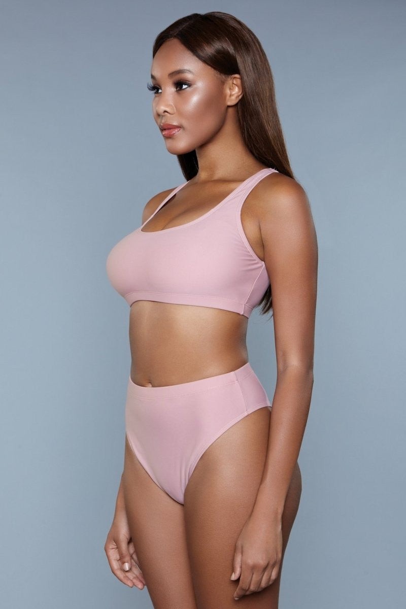 Brazilian Cut High-Waisted Vera Bikini Swimsuit Set