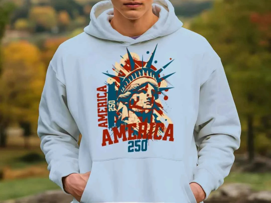 Comfort Colors America 250 - Statue of Liberty Hoodie