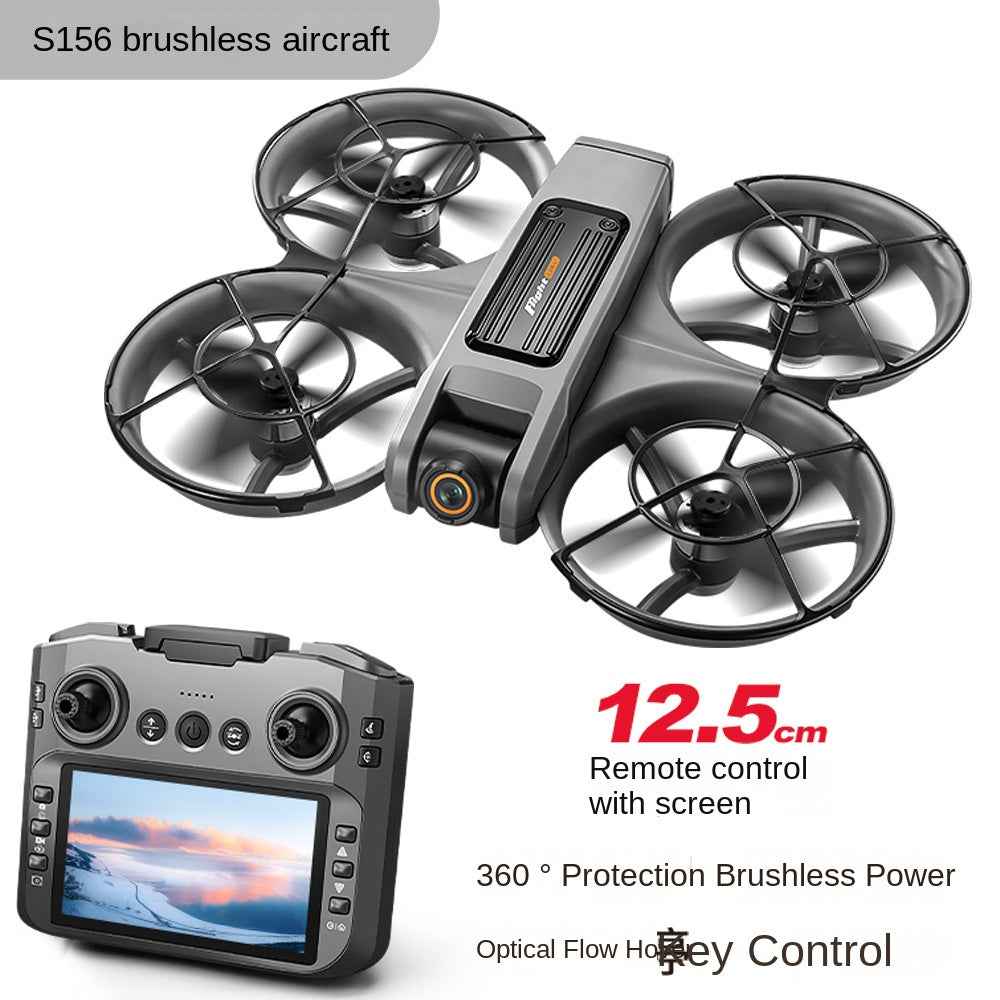 S156 Brushless RC Drone with Screen - FPV HD Camera