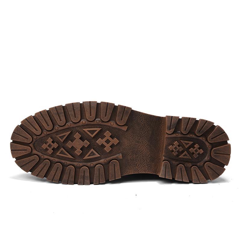 El Capo Leather Genuine Leather Boots