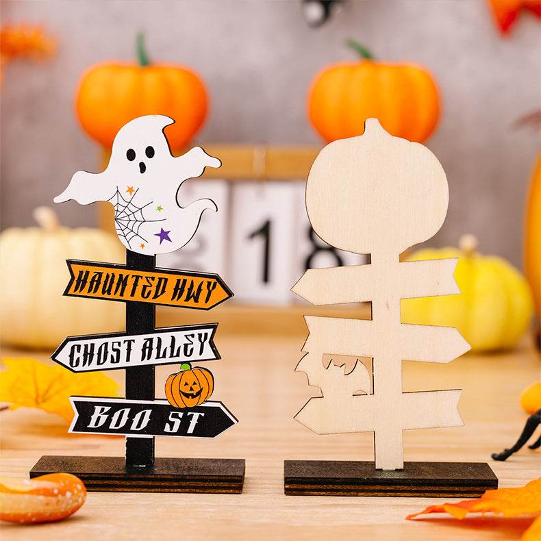 Halloween Element Decor 2-Piece Ornaments - Fashions Envy