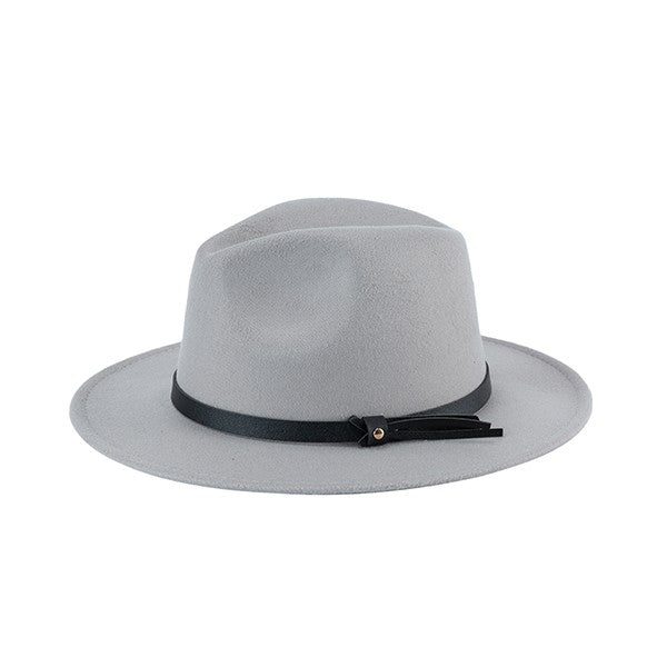 Panama Style Wide Brim Classic Felt Fedora