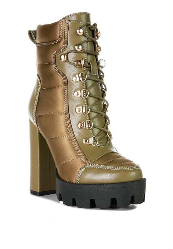 Scotch Side Zipper Opening Ankle Boots