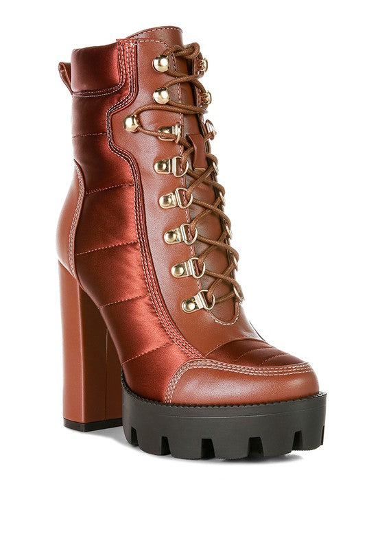 Scotch Side Zipper Opening Ankle Boots