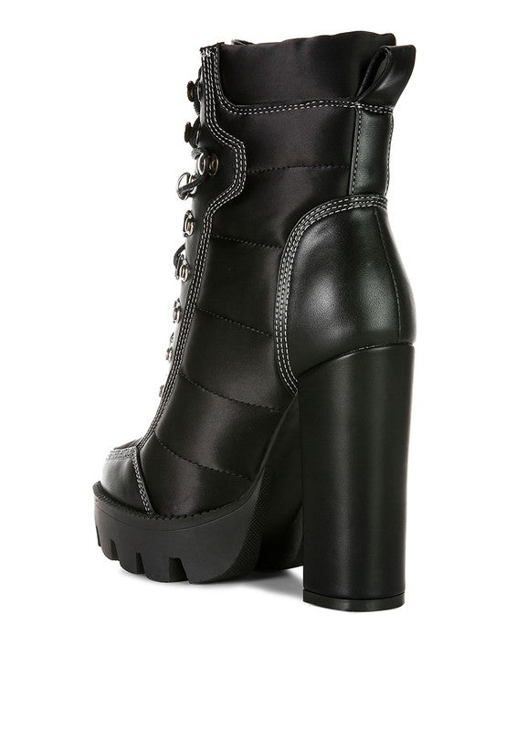 Scotch Side Zipper Opening Ankle Boots
