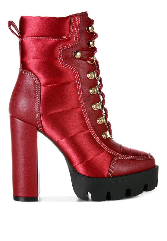 Scotch Side Zipper Opening Ankle Boots
