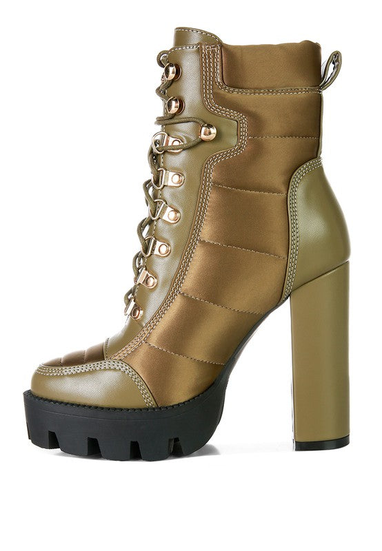 Scotch Side Zipper Opening Ankle Boots