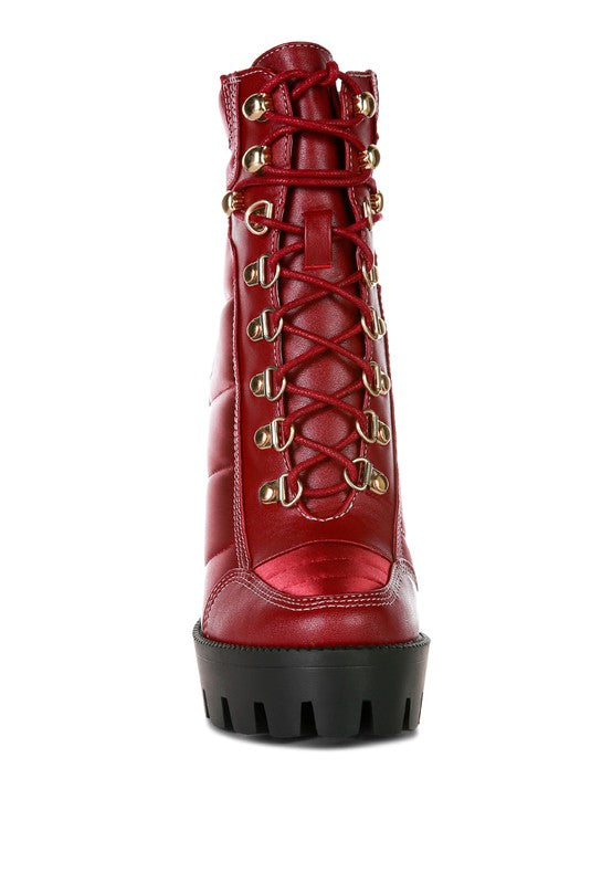 Scotch Side Zipper Opening Ankle Boots