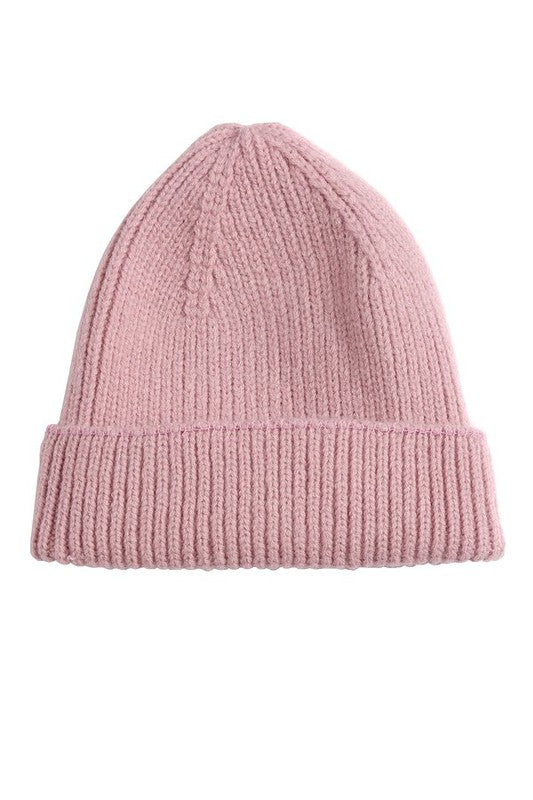 Casual Cool Color Toned Knitted Beanie Hat