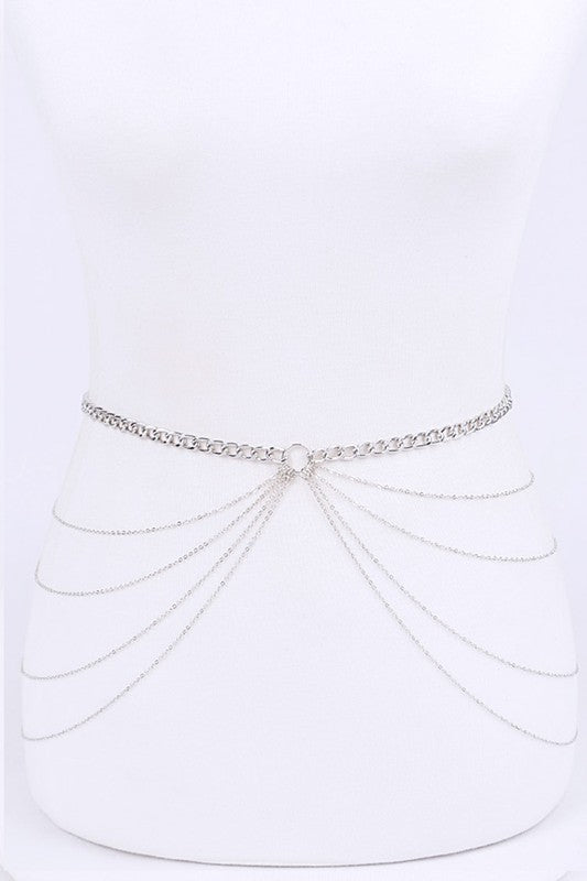 Multi-Layered Iconic Chain Belt