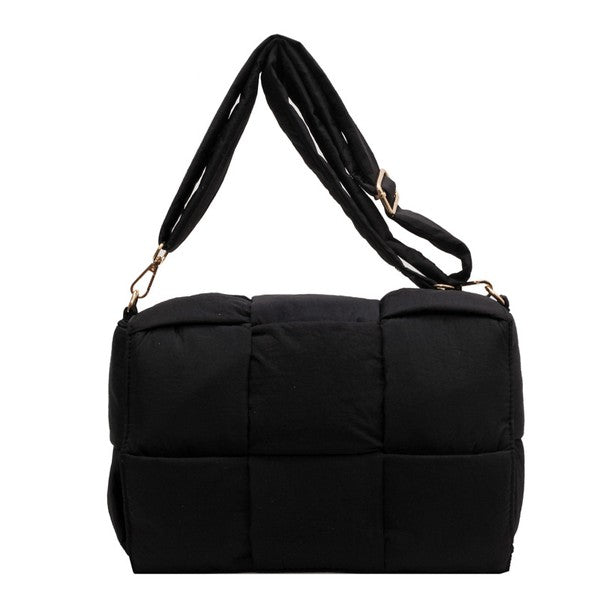 Romy Fold-Over Puffer Crossbody Bag Plus Pouch