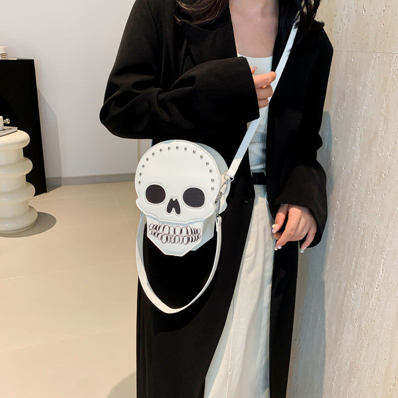 Skull Bag - Halloween Crossbody Shoulder Purse