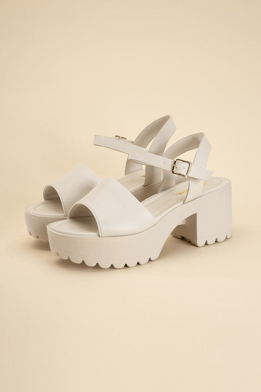 Ankle Strap Platform 2.8" Heel Sandals