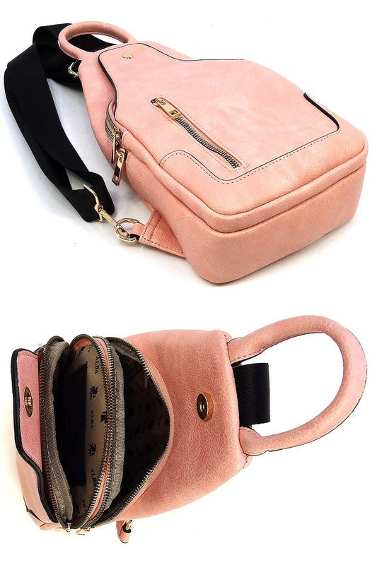 Fashion Sling Crossbody Backpack