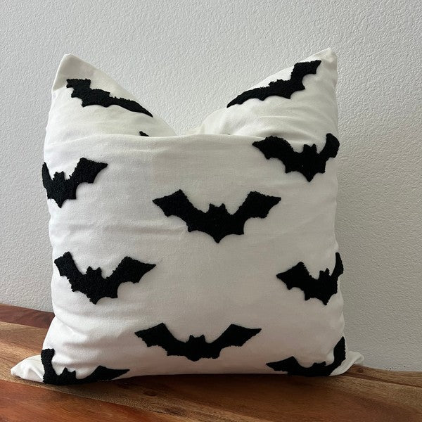 Halloween Tufted Accent Throw Pillow Cover