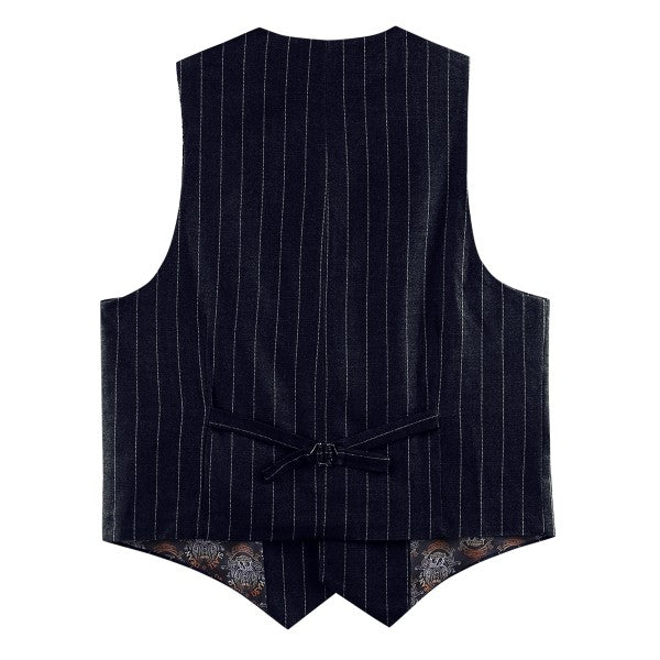 Mens Formal 3 Piece Pinstripe 2 Button Suit - Fashions Envy