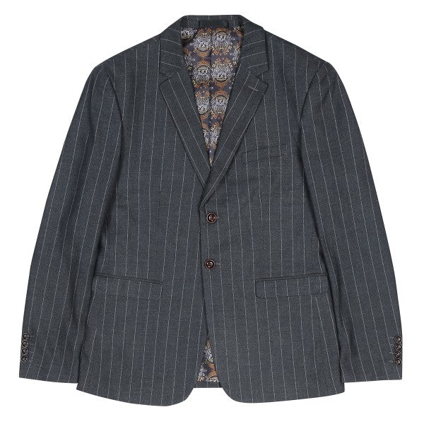 Mens Formal 3 Piece Pinstripe 2 Button Suit - Fashions Envy