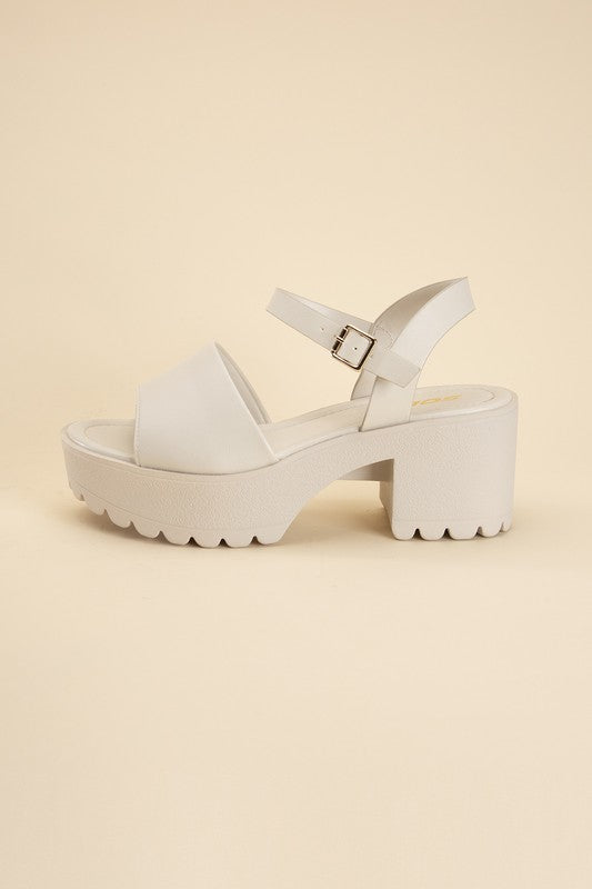 Ankle Strap Platform 2.8" Heel Sandals
