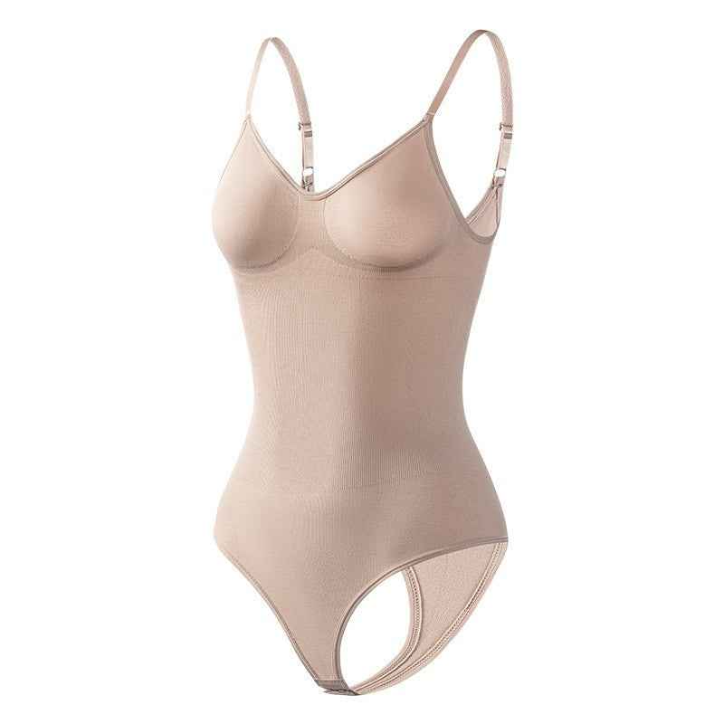 Backless Shapewear Thong Bodysuit - Butt Lifting Bodyshaper