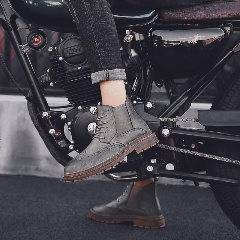 El Capo Leather Genuine Leather Boots