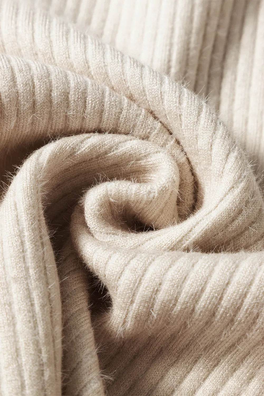 Mock Neck Long Sleeve Sweater - Fashions Envy