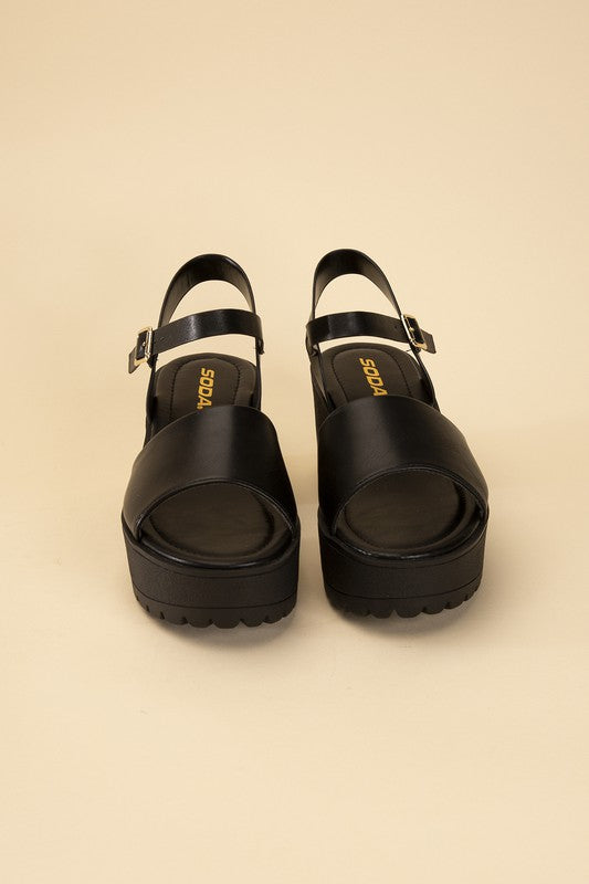 Ankle Strap Platform 2.8" Heel Sandals