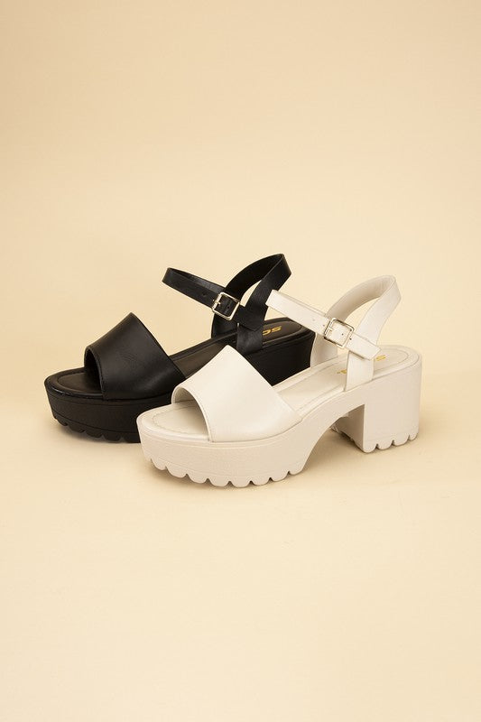 Ankle Strap Platform 2.8" Heel Sandals