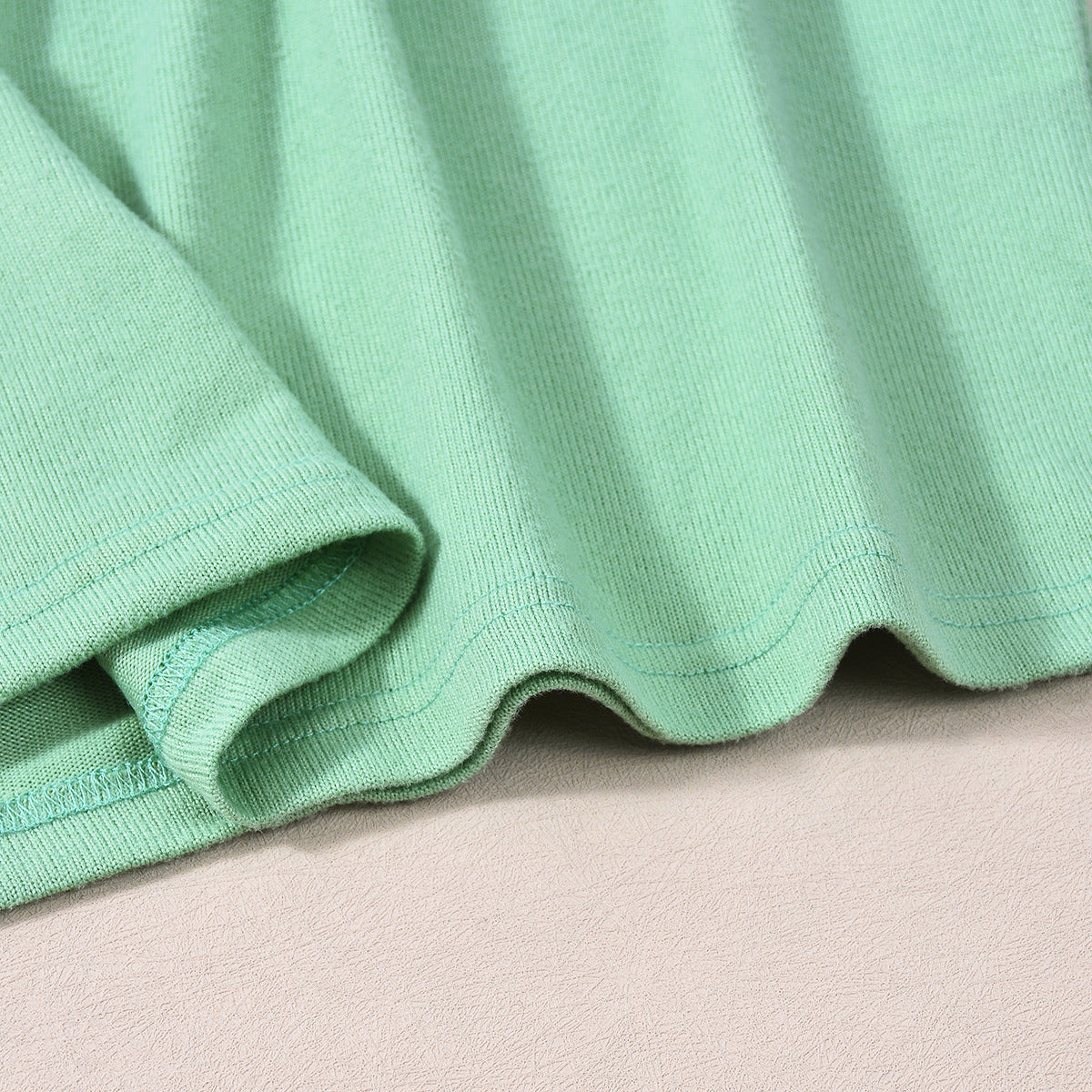 Backless Halter Dress - Green Sleeveless Mini