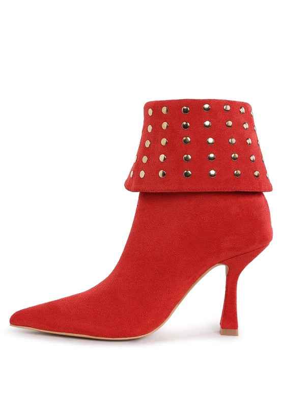 Kolara Studded Foldover Boots