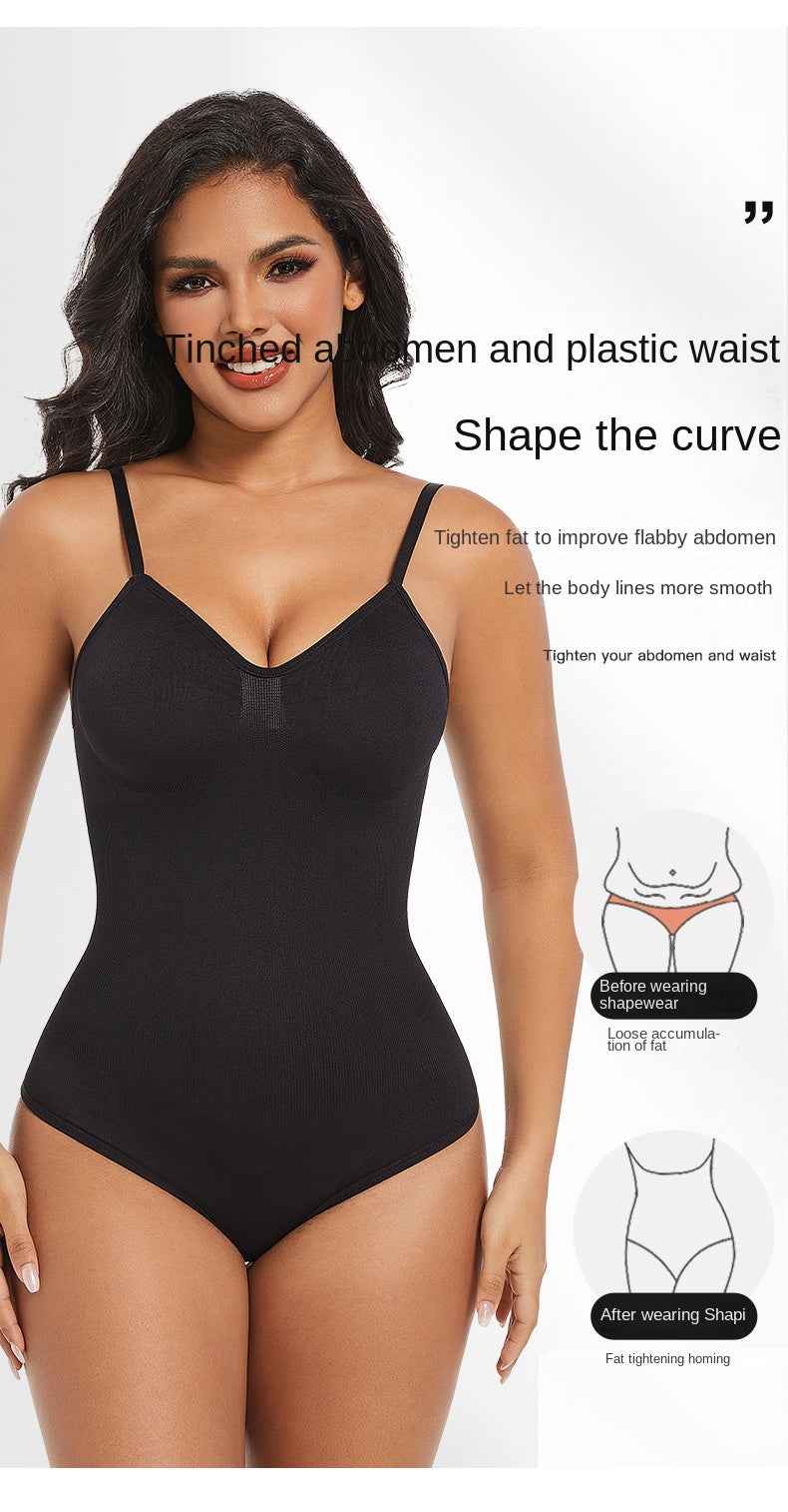 Backless Shapewear Thong Bodysuit - Butt Lifting Bodyshaper