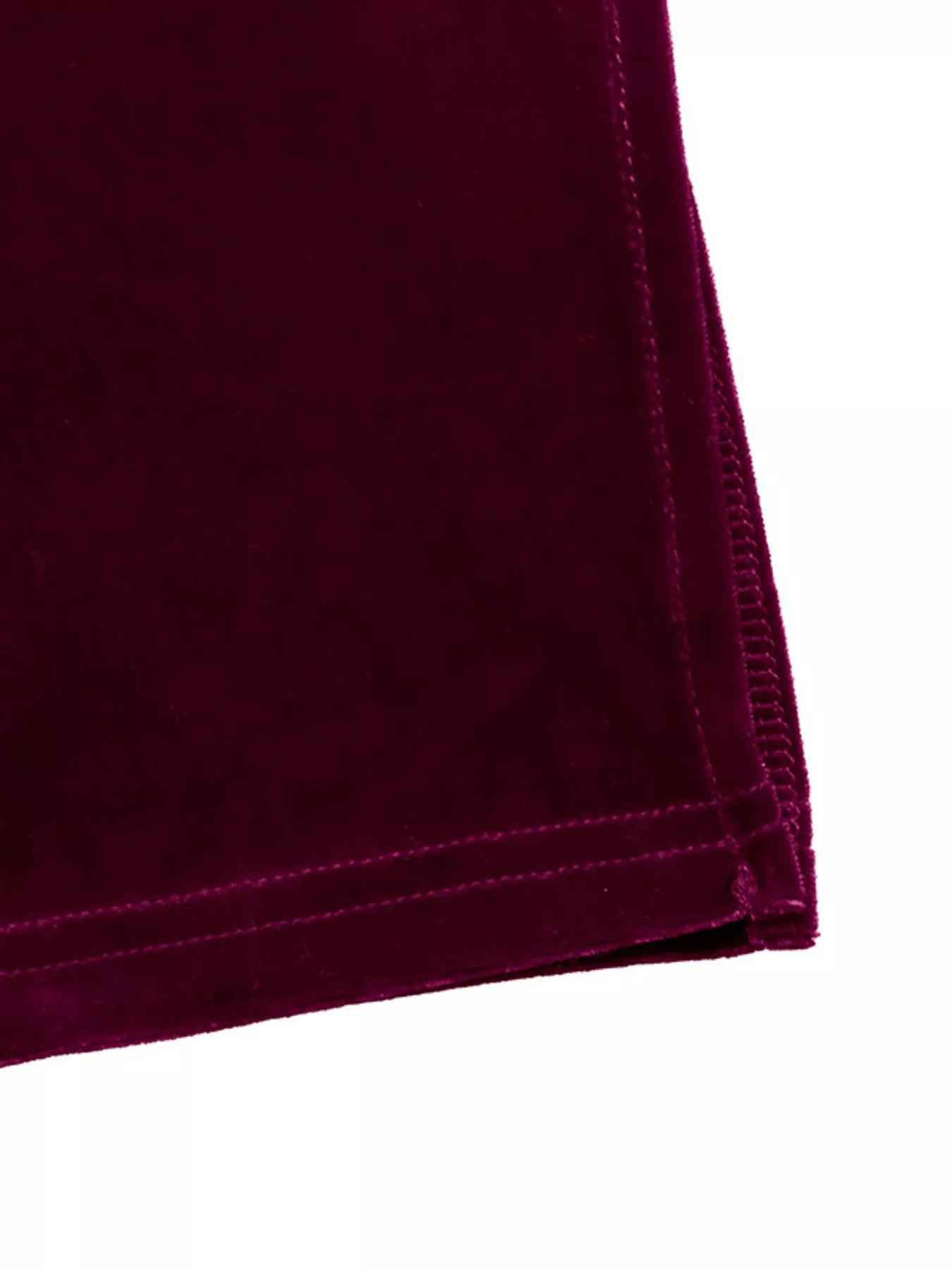 Velvet Midi Party Dress - Chic Side-Tie Style - Fashions Envy