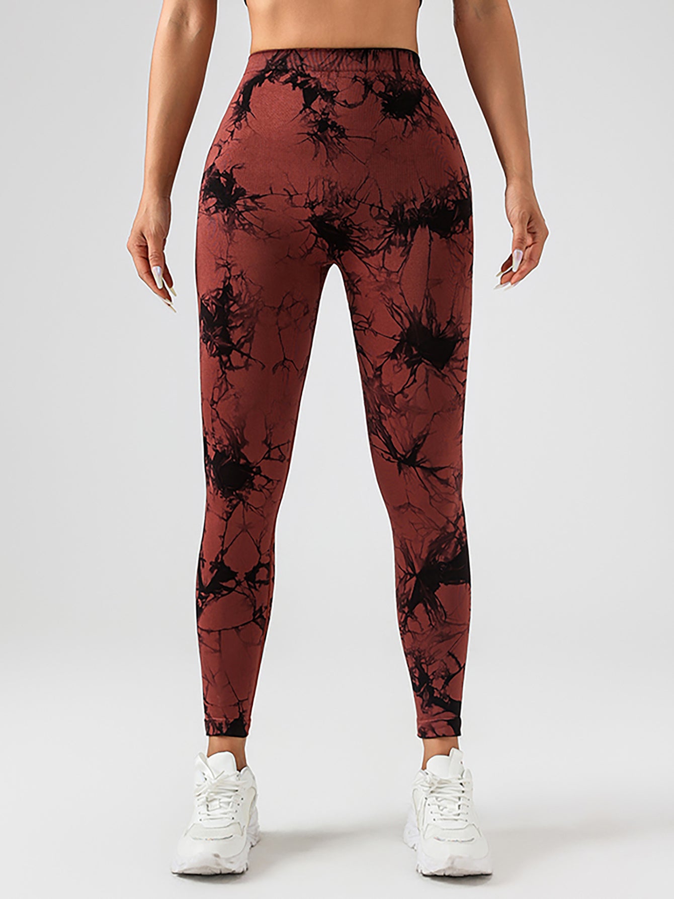 Butt Lifting High Stretch Tie Dye Slimming Activewear Yoga Leggings