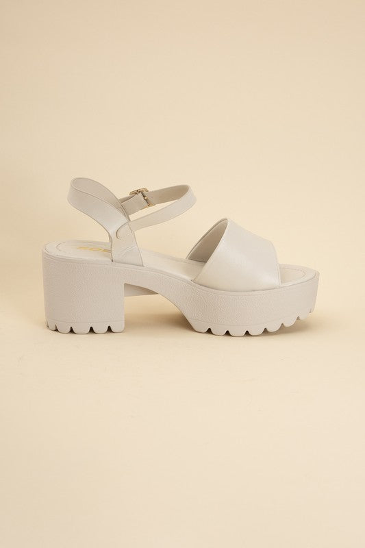 Ankle Strap Platform 2.8" Heel Sandals