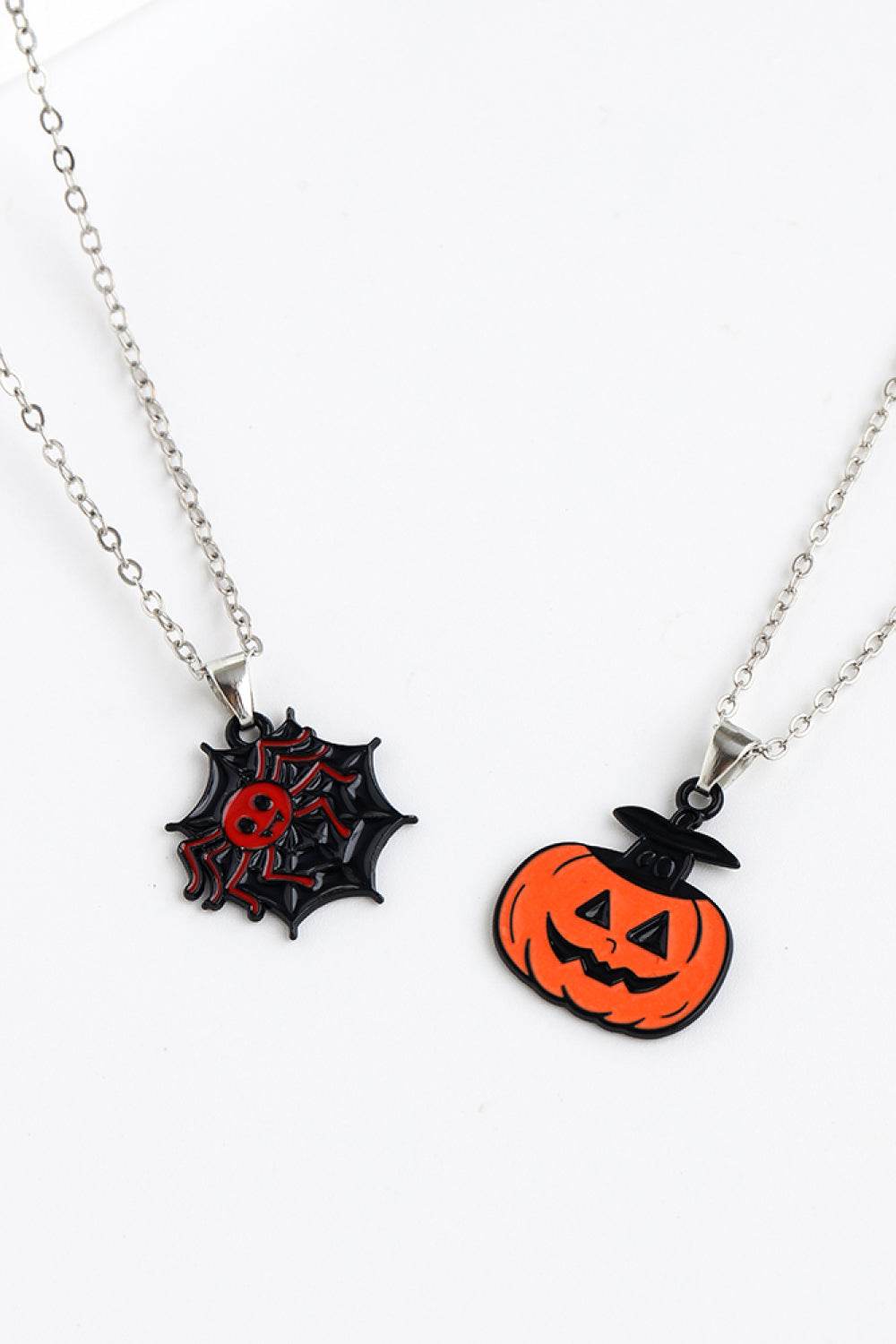 Two-Piece Halloween Theme Necklace Set - Fashions Envy