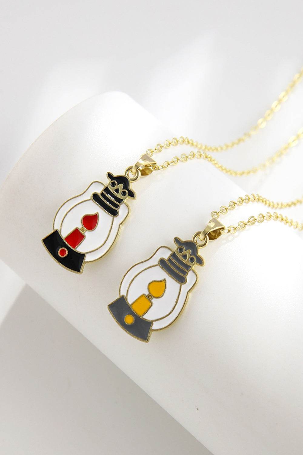 Two-Piece Halloween Theme Necklace Set - Fashions Envy