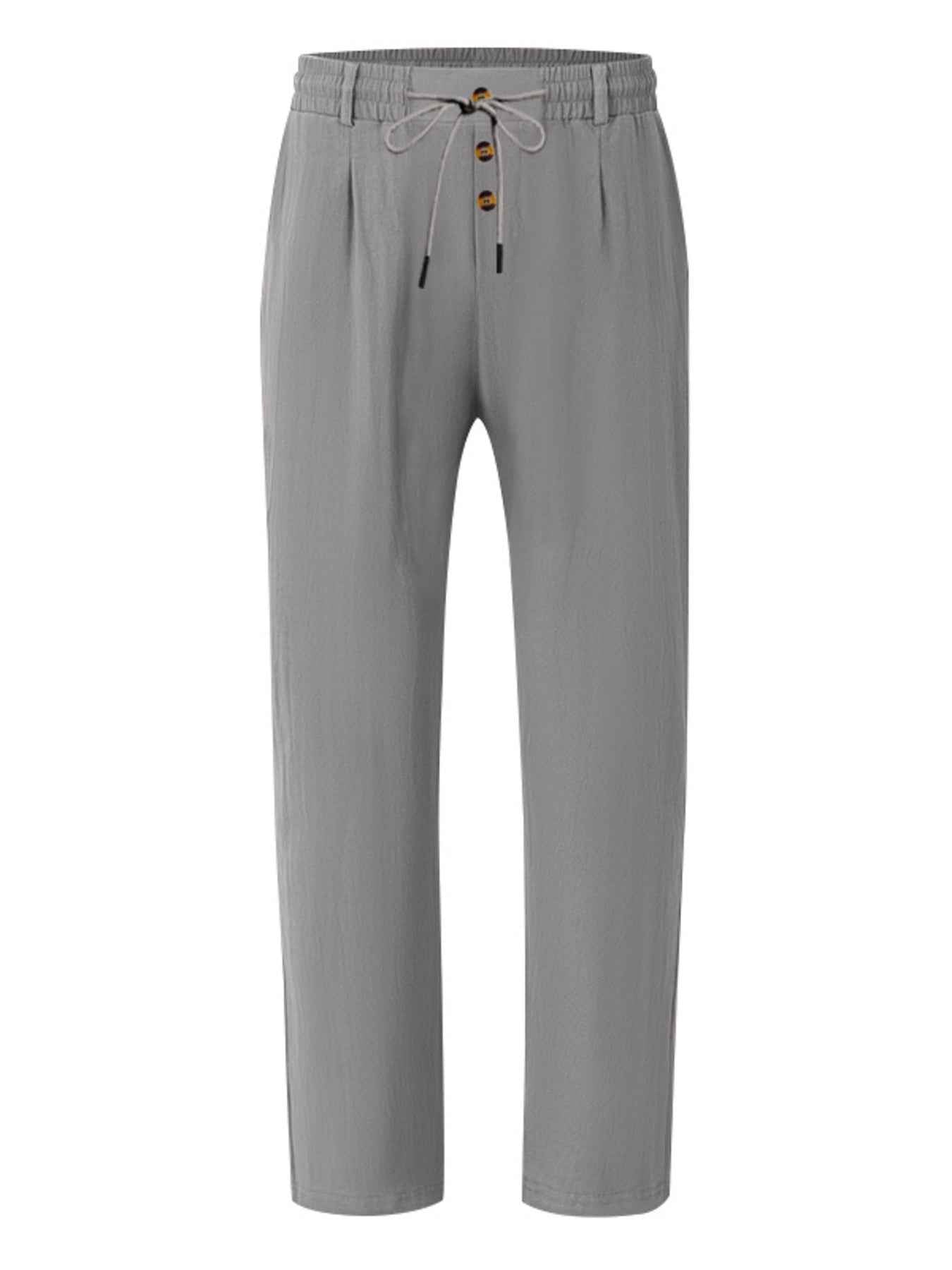 Men's Full Size Drawstring Loose Fit Pants Plus Size