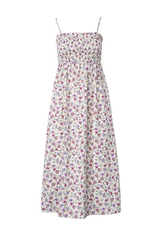 Sleeveless Smocked Cami Maxi Dress