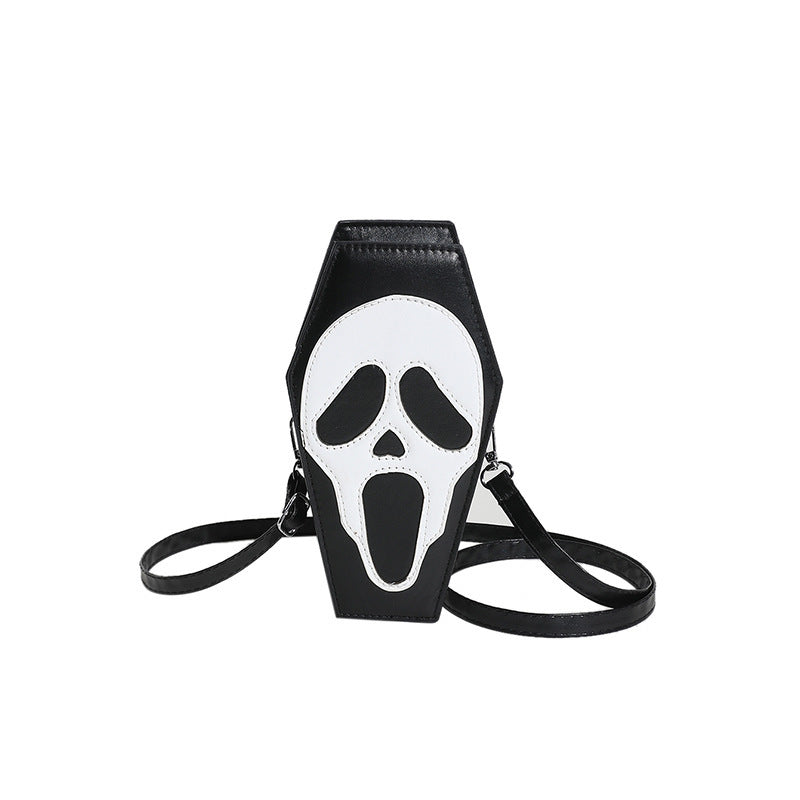 Coffin Bag - Gothic Halloween Crossbody Purse