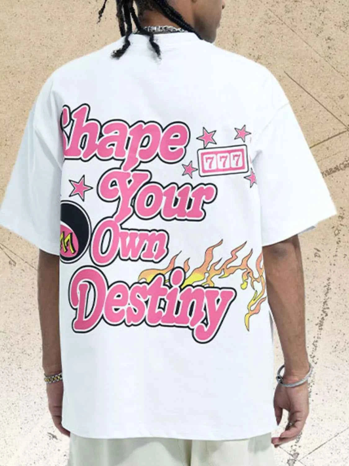 Men's Graphic Round Neck T-Shirt