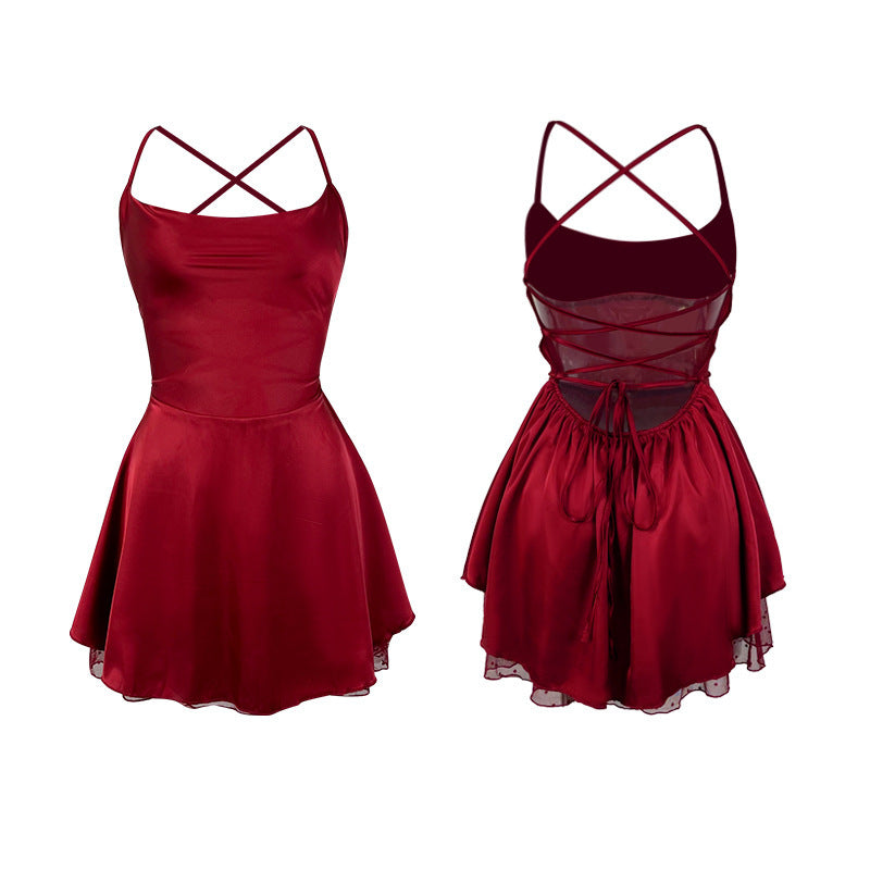 Tube Top Tuxedo Mini Dress - Backless Slim Fit - Fashions Envy