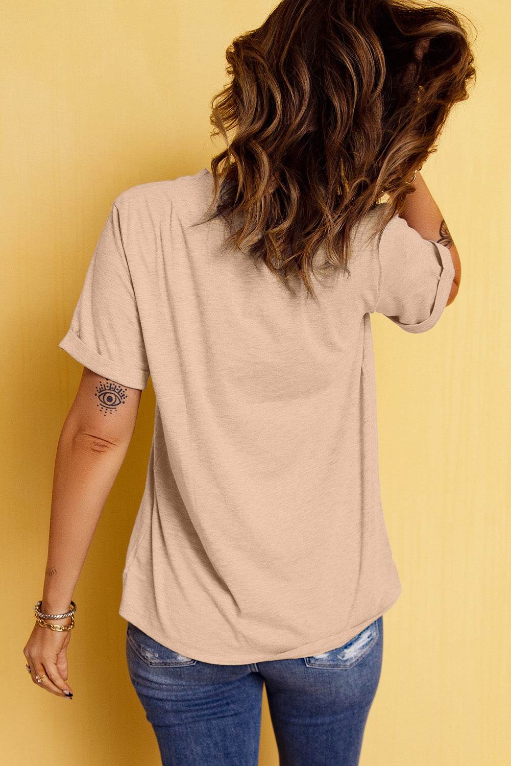 Pumpkin Graphic Round Neck Short Sleeve T-Shirt - Fashions Envy
