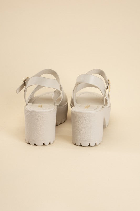 Ankle Strap Platform 2.8" Heel Sandals